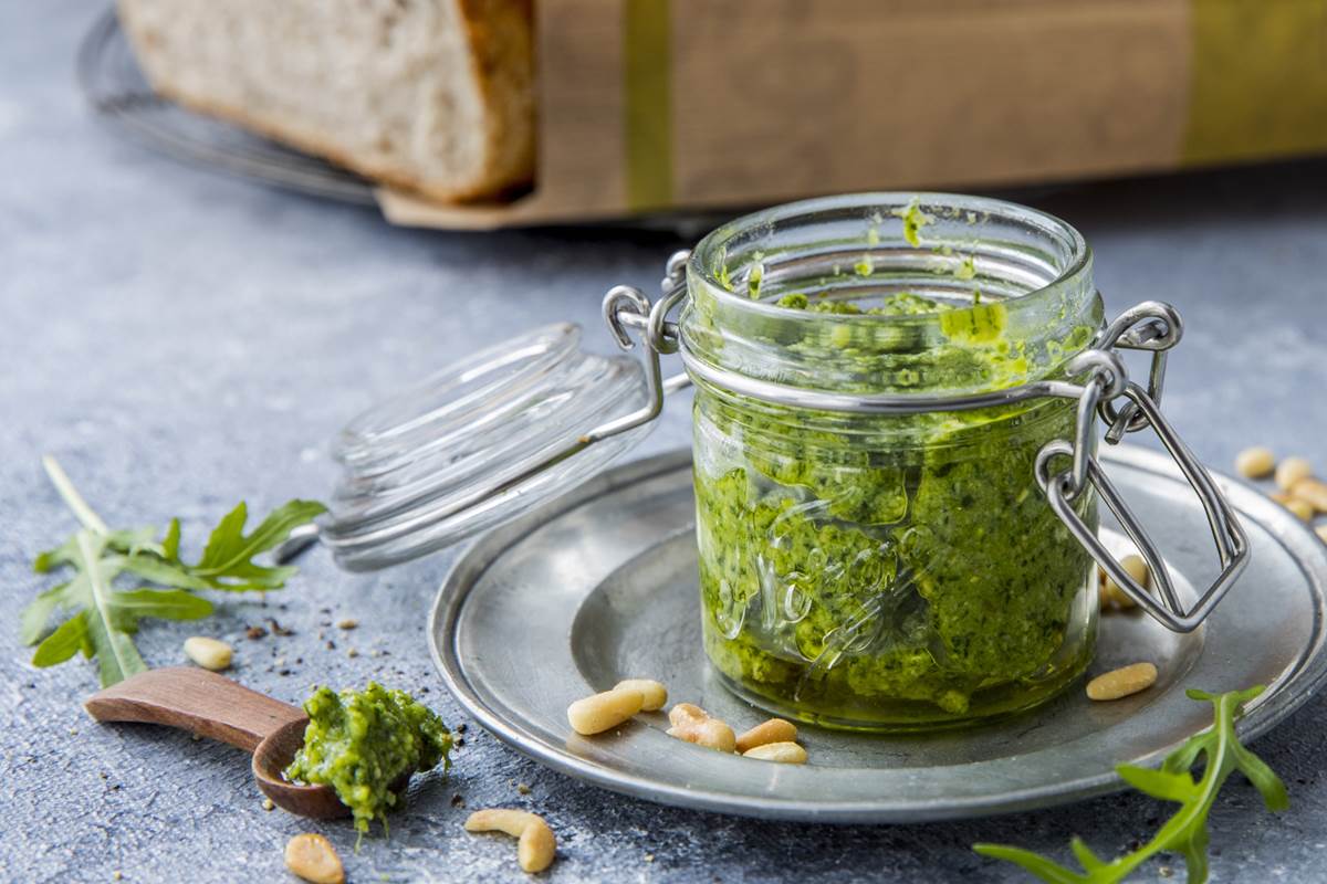 Jørgines hjemmelagde pesto | Bakehuset