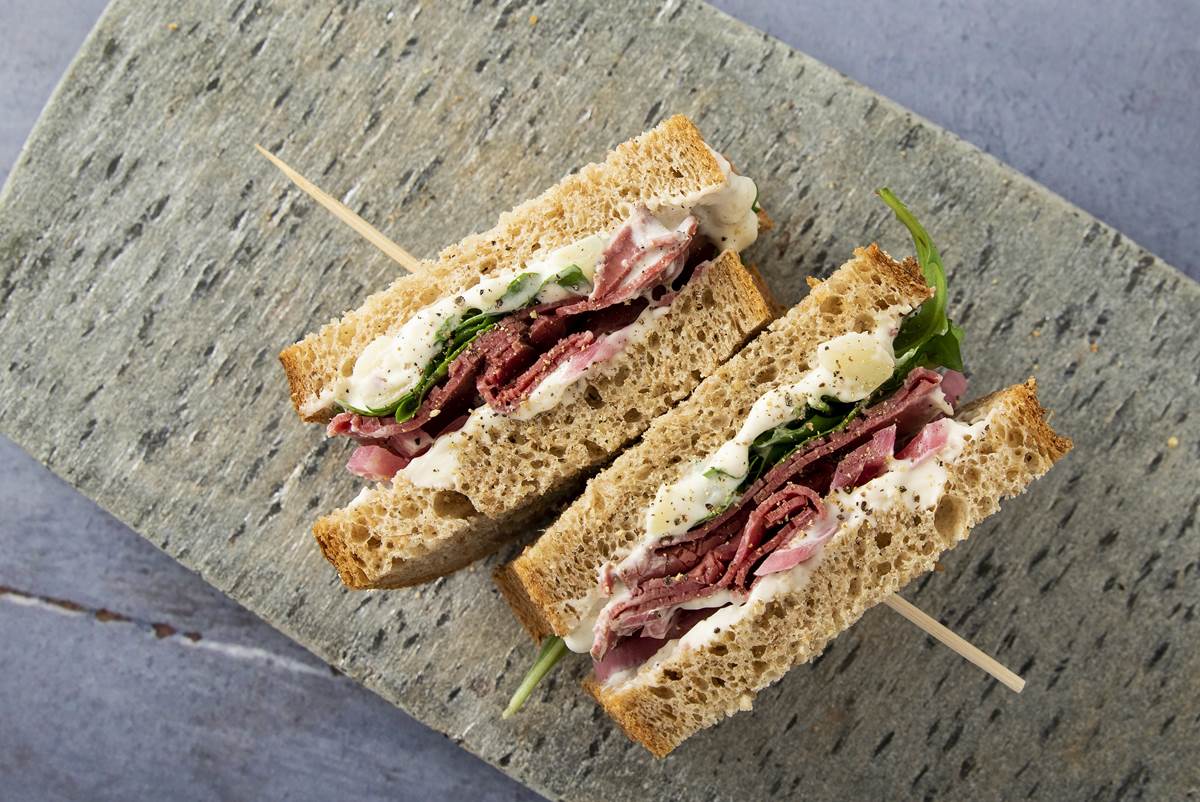 Hvordan Lage Baylis Sandwich Is Bilde