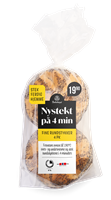 Nystekt 4MIN Fine rundstykker 4pk