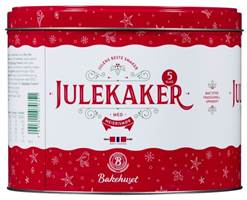Julekaker 5 slag i boks