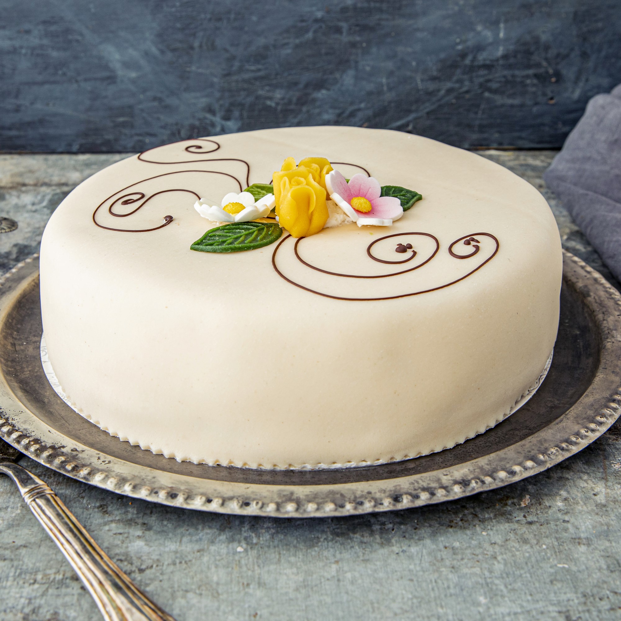 Laktosefri Marsipankake