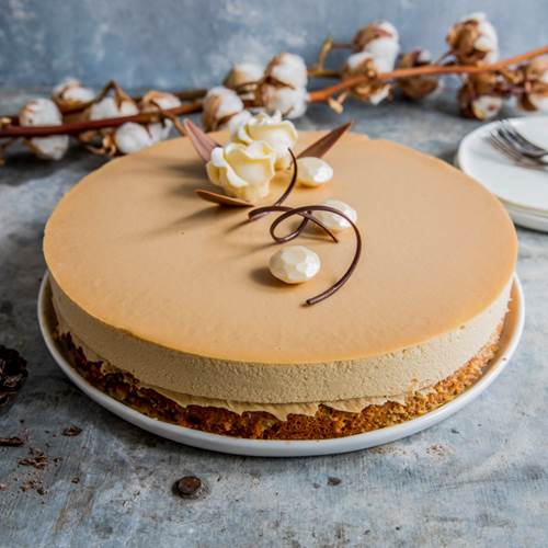 Salt karamellkake