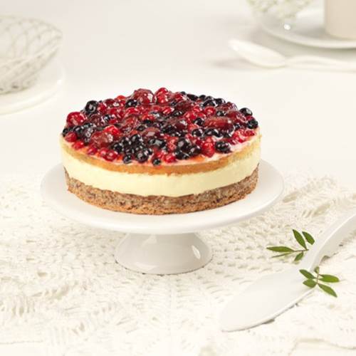 Vaniljedrøm med mandelbunn 8bit