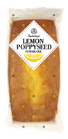 Lemon Poppyseed formkake
