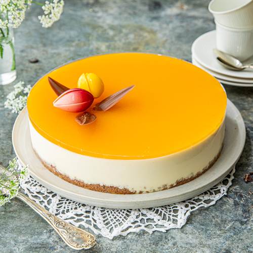 Ostekake med pasjonsfrukt 15bit