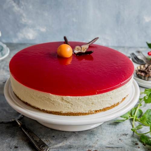 Ostekake med pasjonsfrukt 15bit
