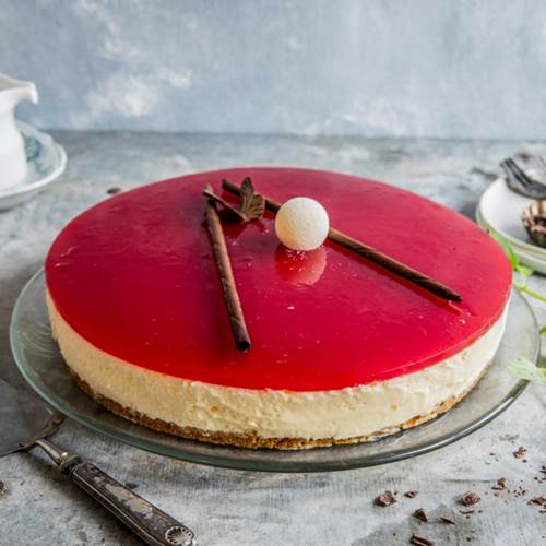 Ostekake med pasjonsfrukt 20bit
