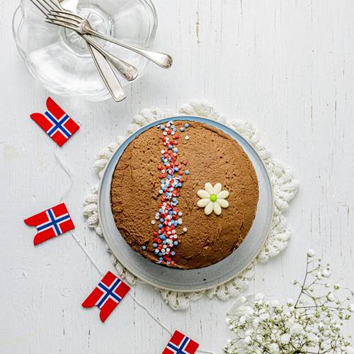Sjokoladekake mai 6bit