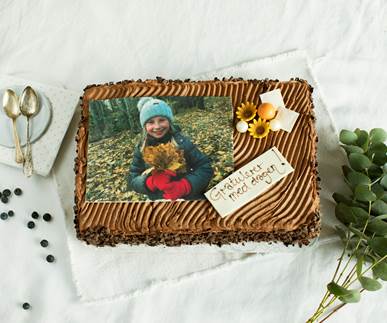 Sjokoladekake 30bit m/bilde