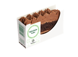 Sjokoladekake porsjonsstykke