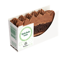 Sjokoladekake porsjonsstykke