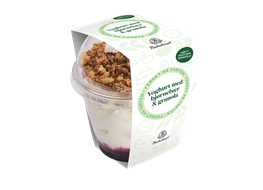 Yoghurt med bjørnebær & granola