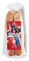 Fotball Pølsebrød med sesam 8pk