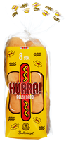 HURRA Pølsebrød 8pk