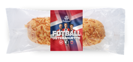 Fotball ostebaguette