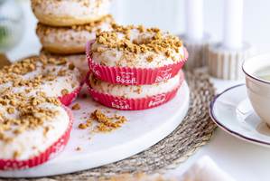 Donut Biscoff med fyll
